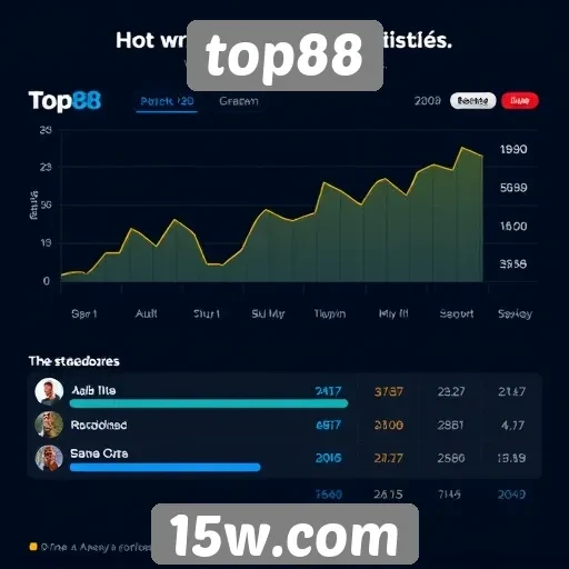 Estatísticas de jogadores ativos no top88