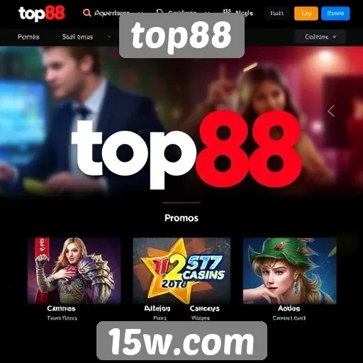 Promos e bônus atraentes no Top88