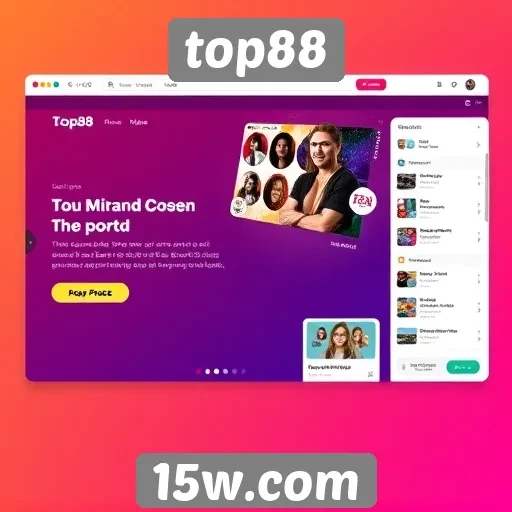 Mudanças de design e interface do top88