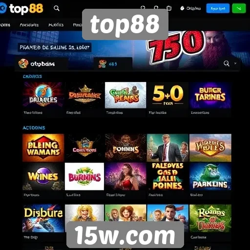 Analise das principais categorias de jogos no top88