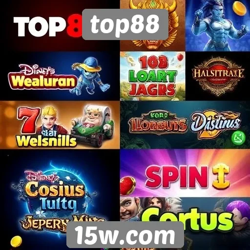 Análise de jogos populares no site top88