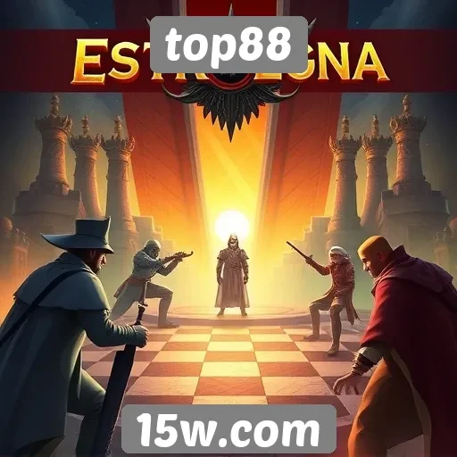 Jogos de estratégia em destaque no site Top88