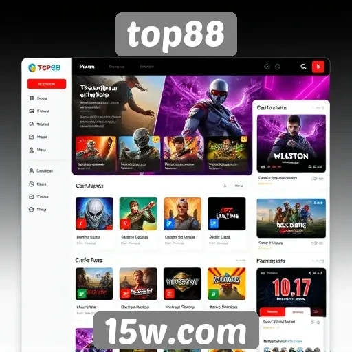 top88 apresenta nova interface para gamers