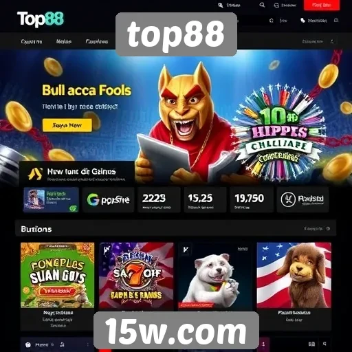 Novidades no design do site Top88
