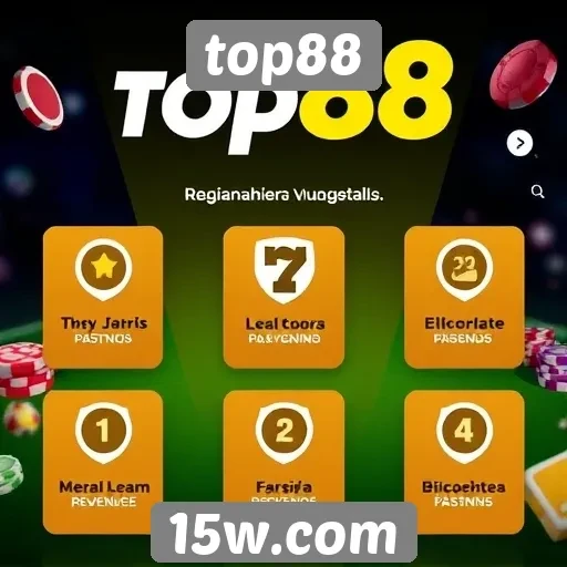 Análise das funcionalidades do site de jogos top88